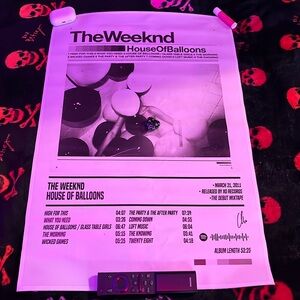 The Weeknd poster